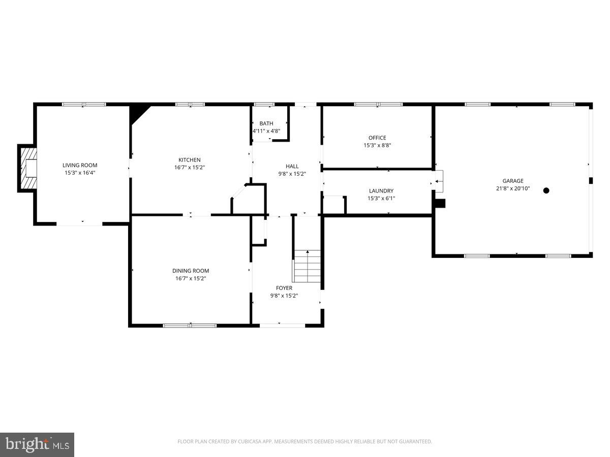 47 Covered Bridge Lane Newark, DE 19711 - Photo 34 of 34 Main level floor plan