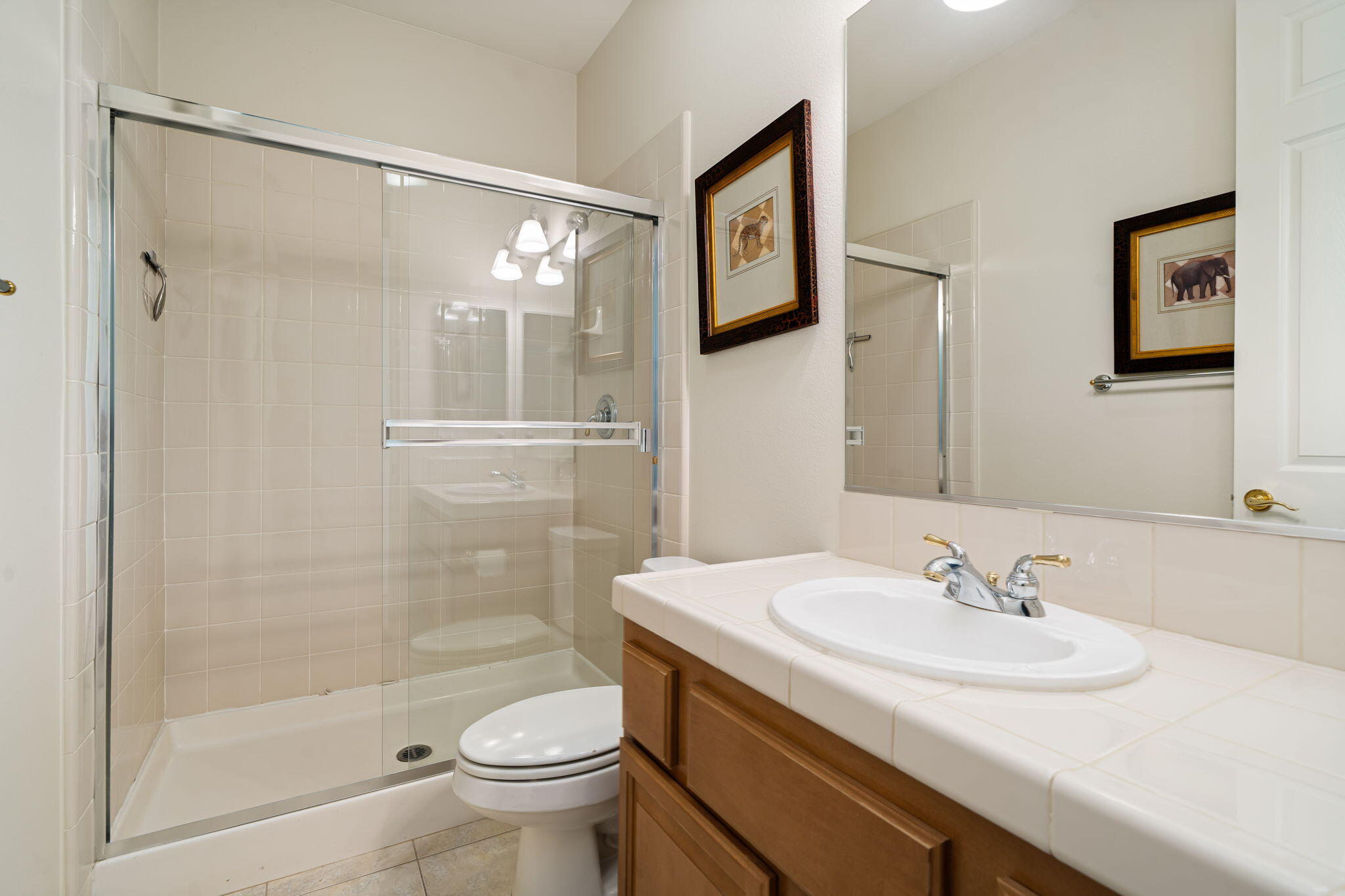 54275 Riviera La Quinta, CA 92253 - Photo 37 of 50 a bathroom with a sink toilet and shower