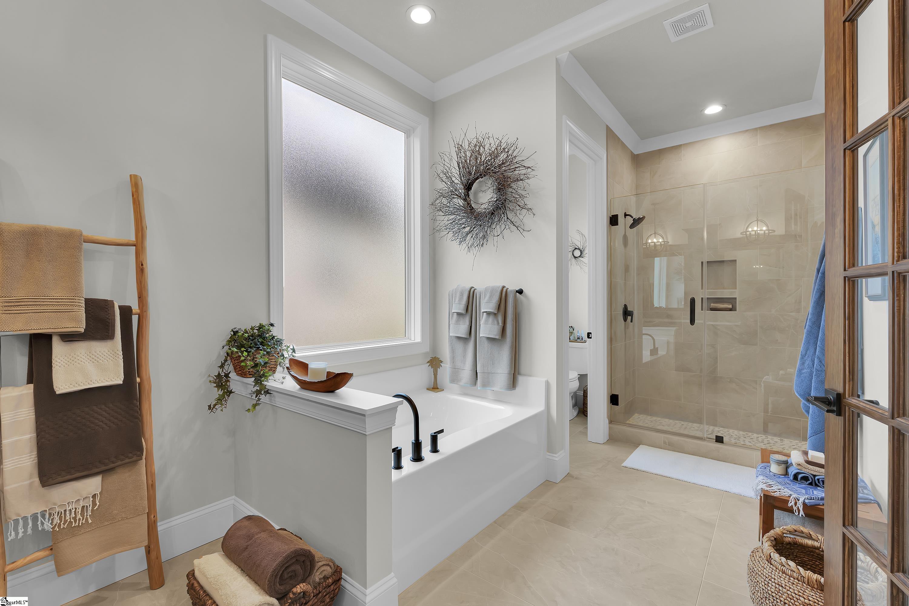 106 Winding Rock Road Simpsonville, SC 29680 - Photo 20 of 36 Glass + Tile Shower