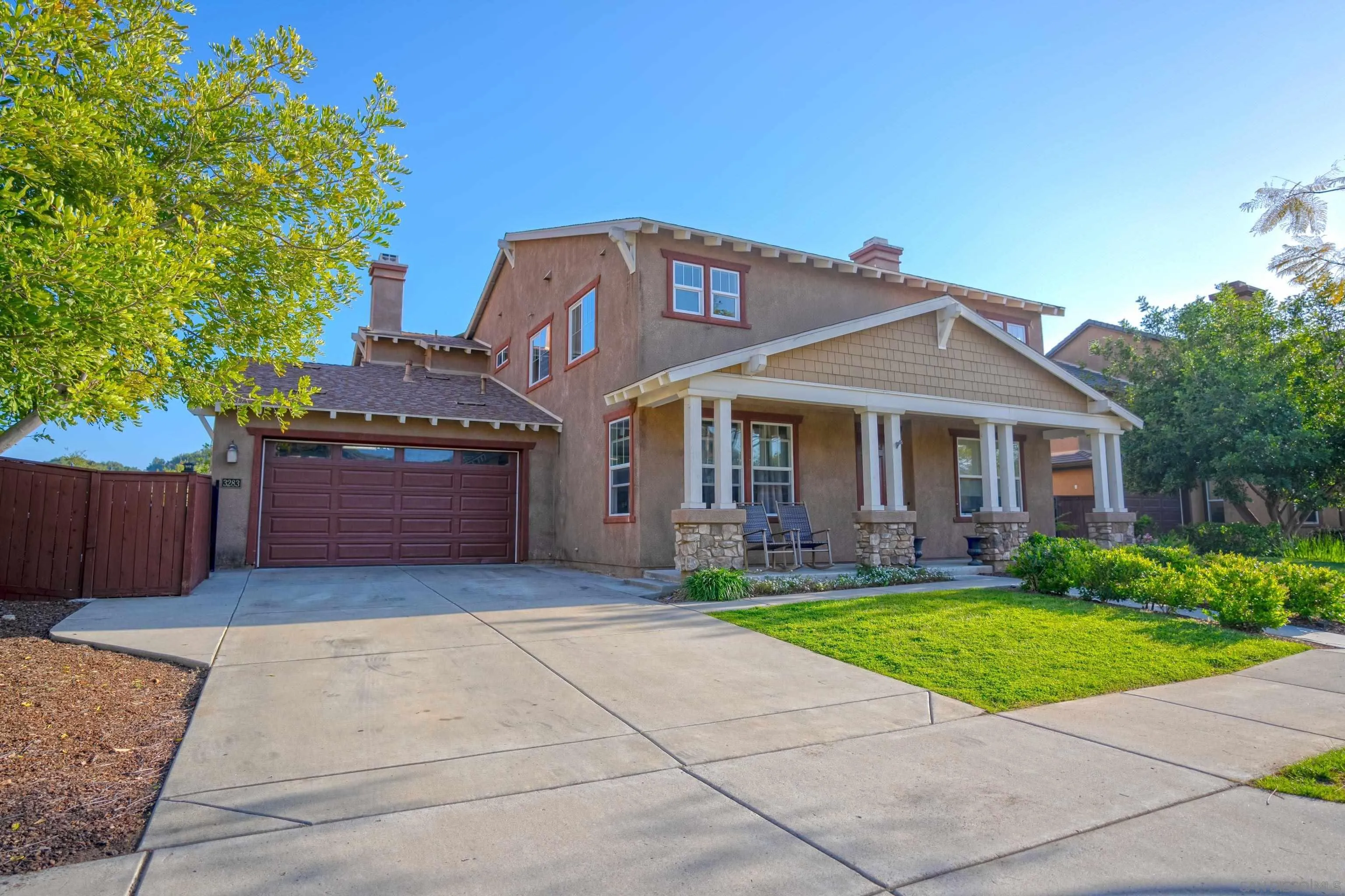 3283 Beven Drive Escondido, CA 92027 - Photo 2 of 64 a front view of a house with a yard
