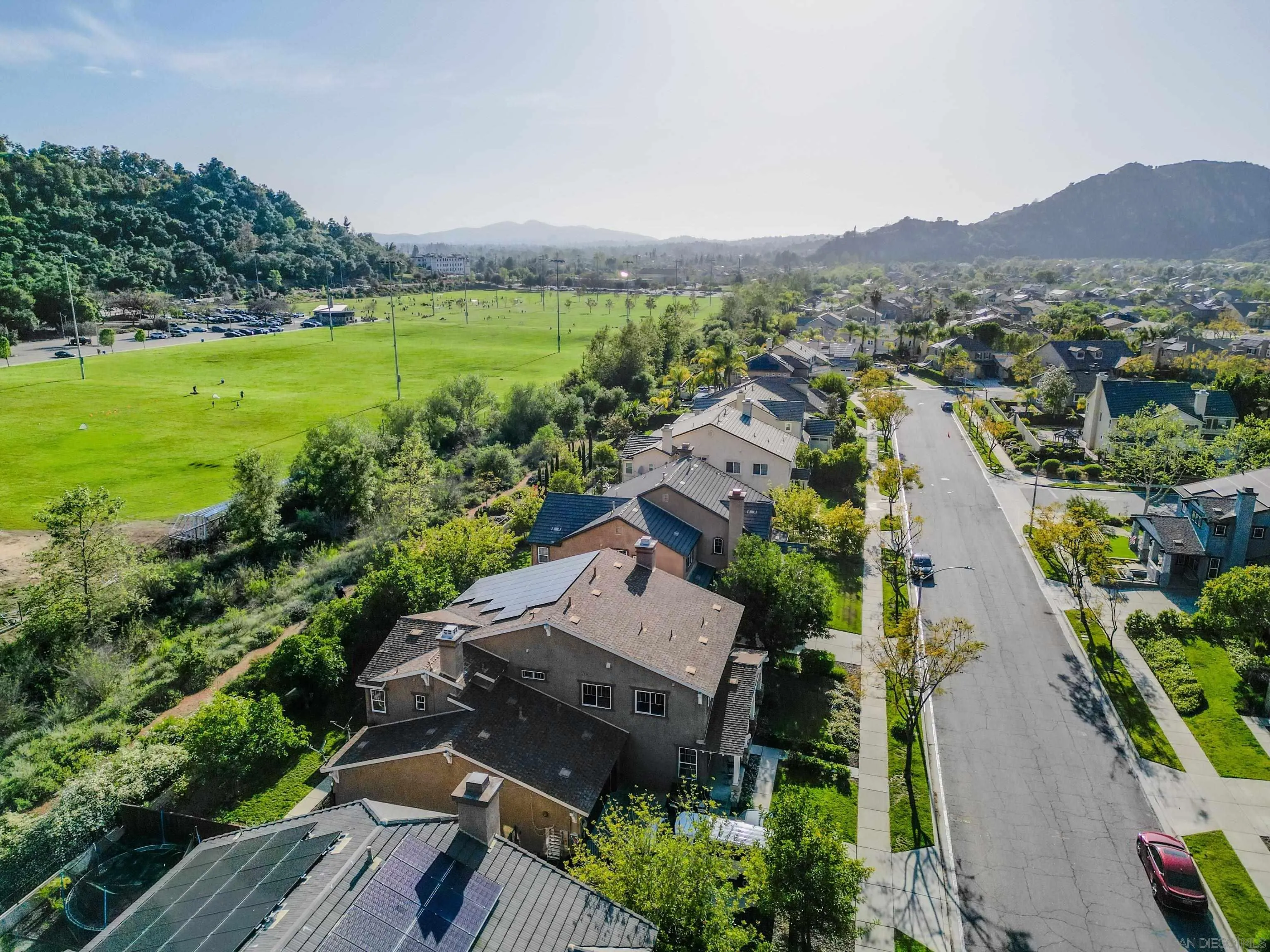 3283 Beven Drive Escondido, CA 92027 - Photo 54 of 64 an aerial view of a house with outdoor space
