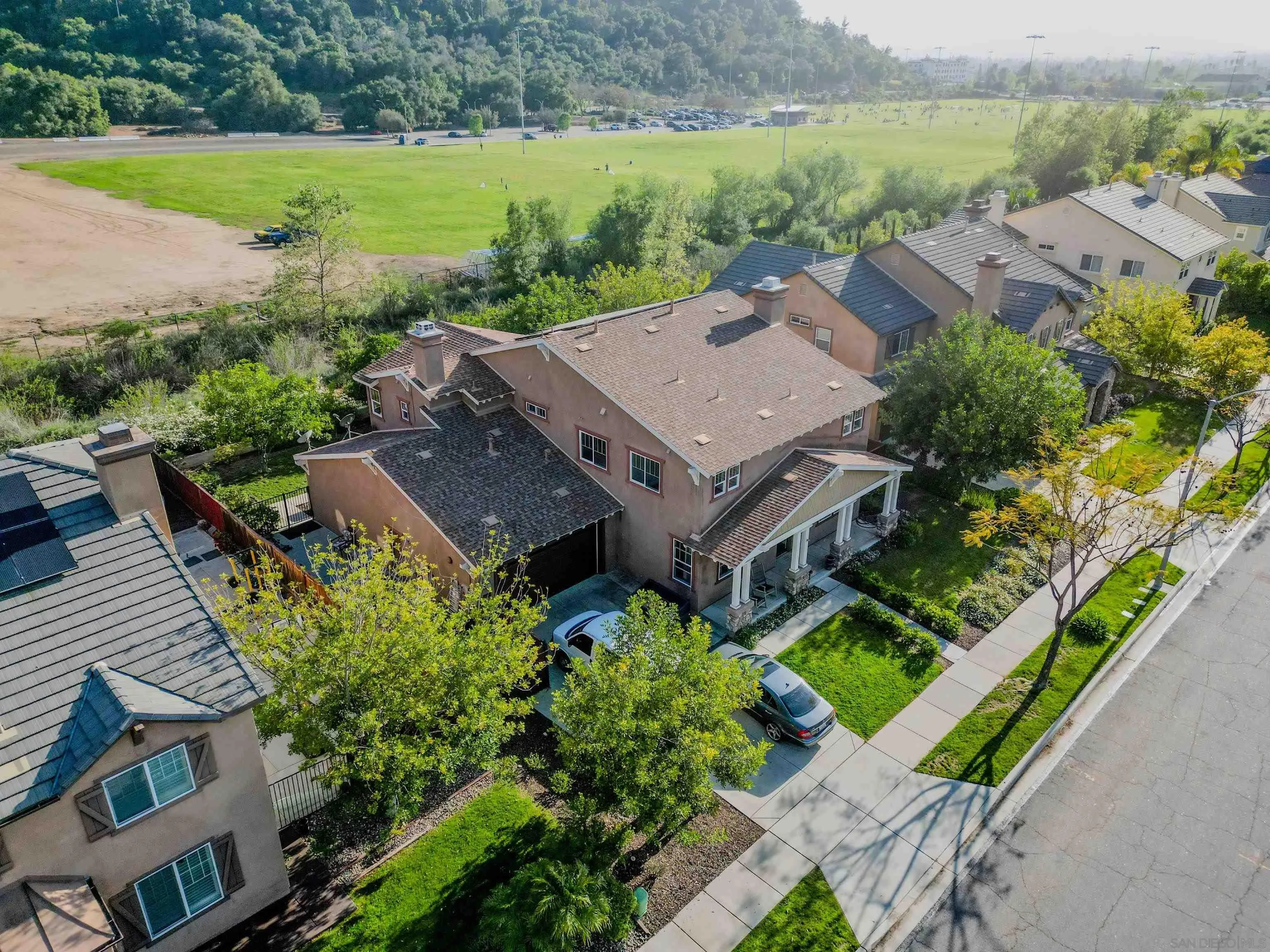 3283 Beven Drive Escondido, CA 92027 - Photo 55 of 64 an aerial view of multiple houses with yard