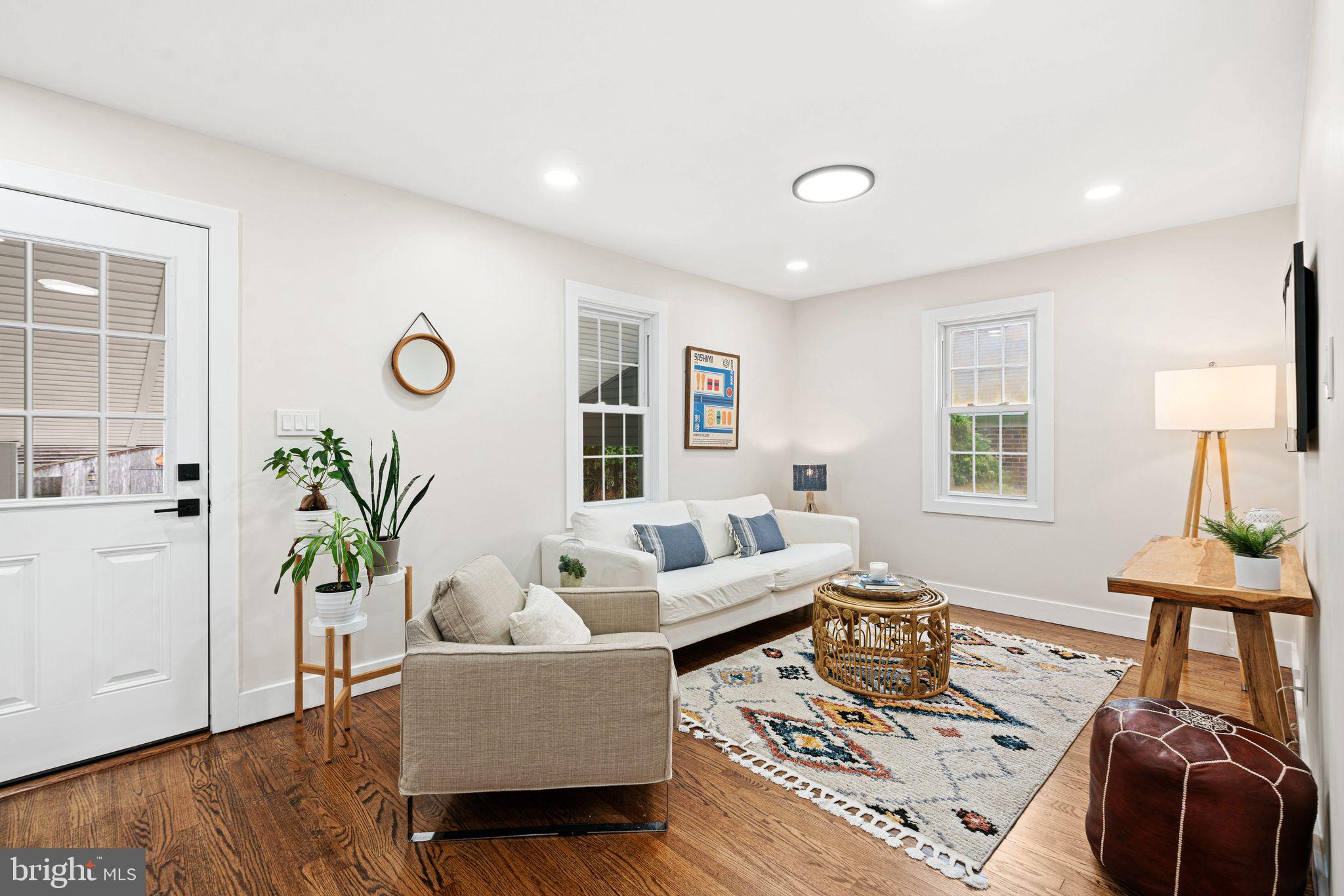 116 Rhoads Avenue Haddonfield, NJ 08033 - Photo 10 of 29 a living room with furniture and wooden floor