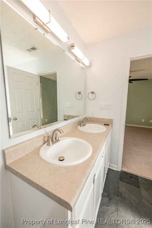 2112 Yellowbrick Road Fayetteville, NC 28314 - Photo 30 of 48 a spacious bathroom with a sink and a mirror