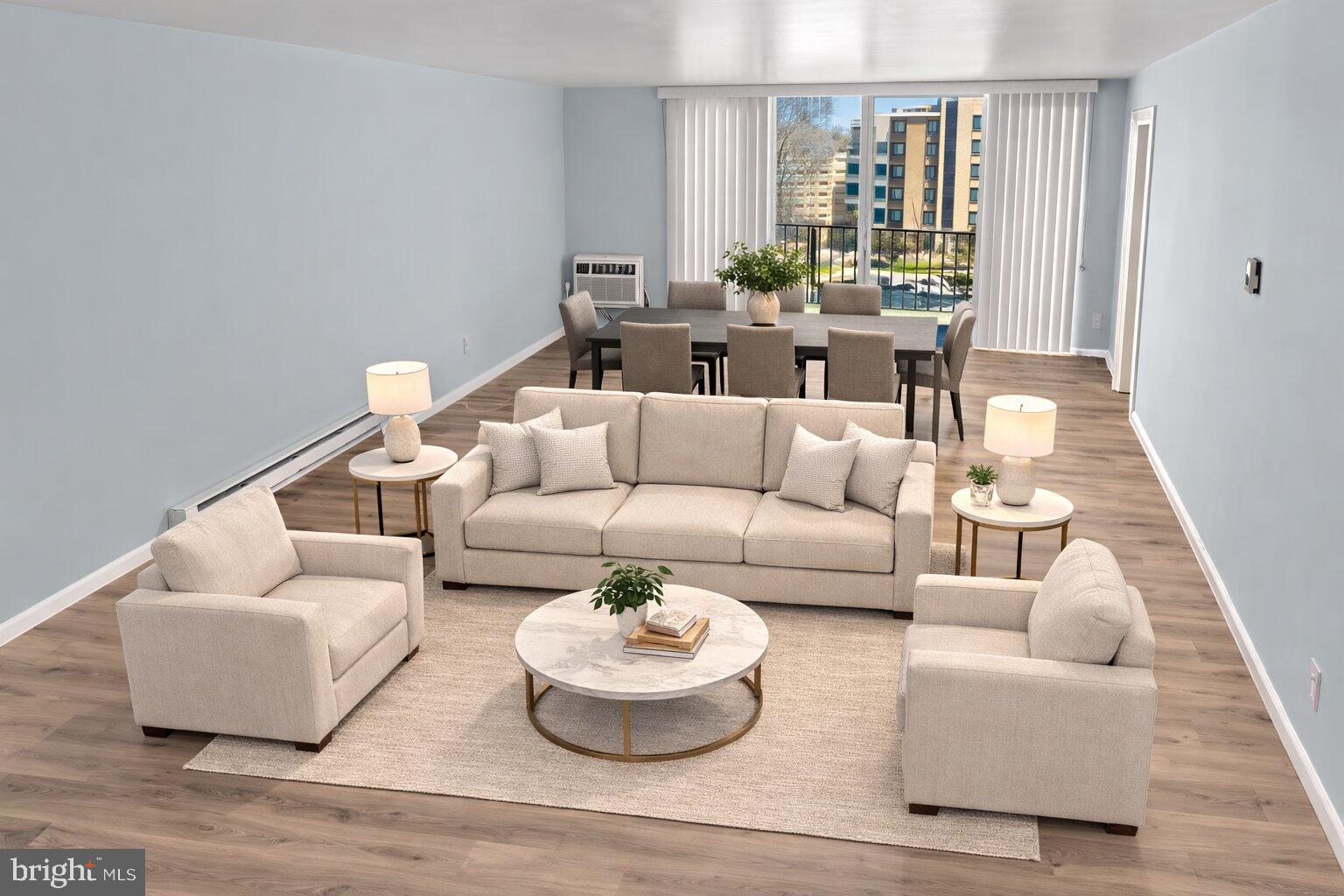 3245 Rio Drive, Unit 307 Falls Church, VA 22041 - Photo 9 of 29 virtually staged living space