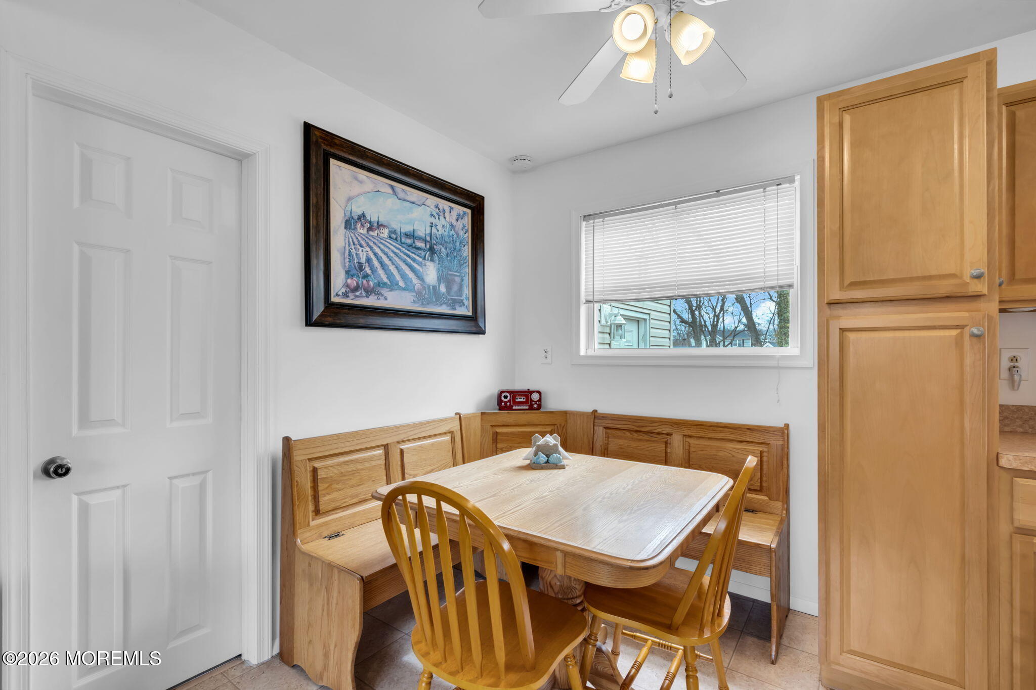 26 Clark Drive Howell, NJ 07731 - Photo 10 of 25 a view of a dining room with furniture window and wooden floor