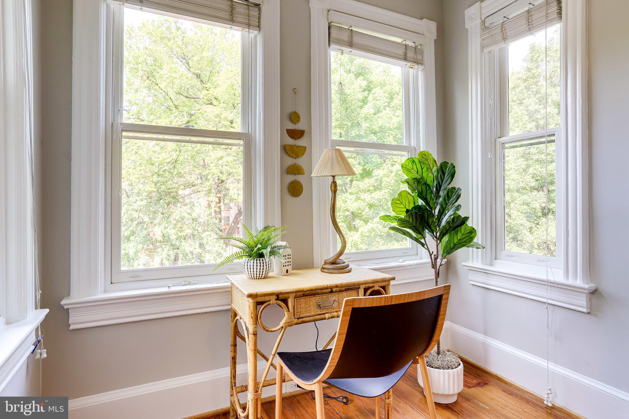 116 9th Street Southeast Washington, DC 20003 - Photo 21 of 56 Bright bay makes wonderful WFH space