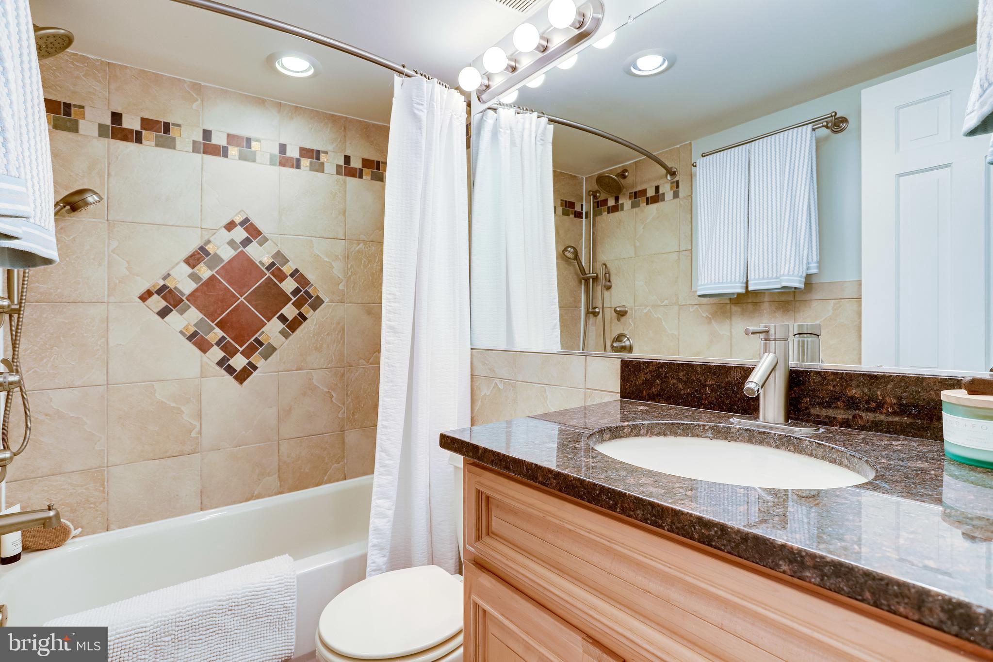 116 9th Street Southeast Washington, DC 20003 - Photo 35 of 56 2nd full bath in basement w/granite vanity