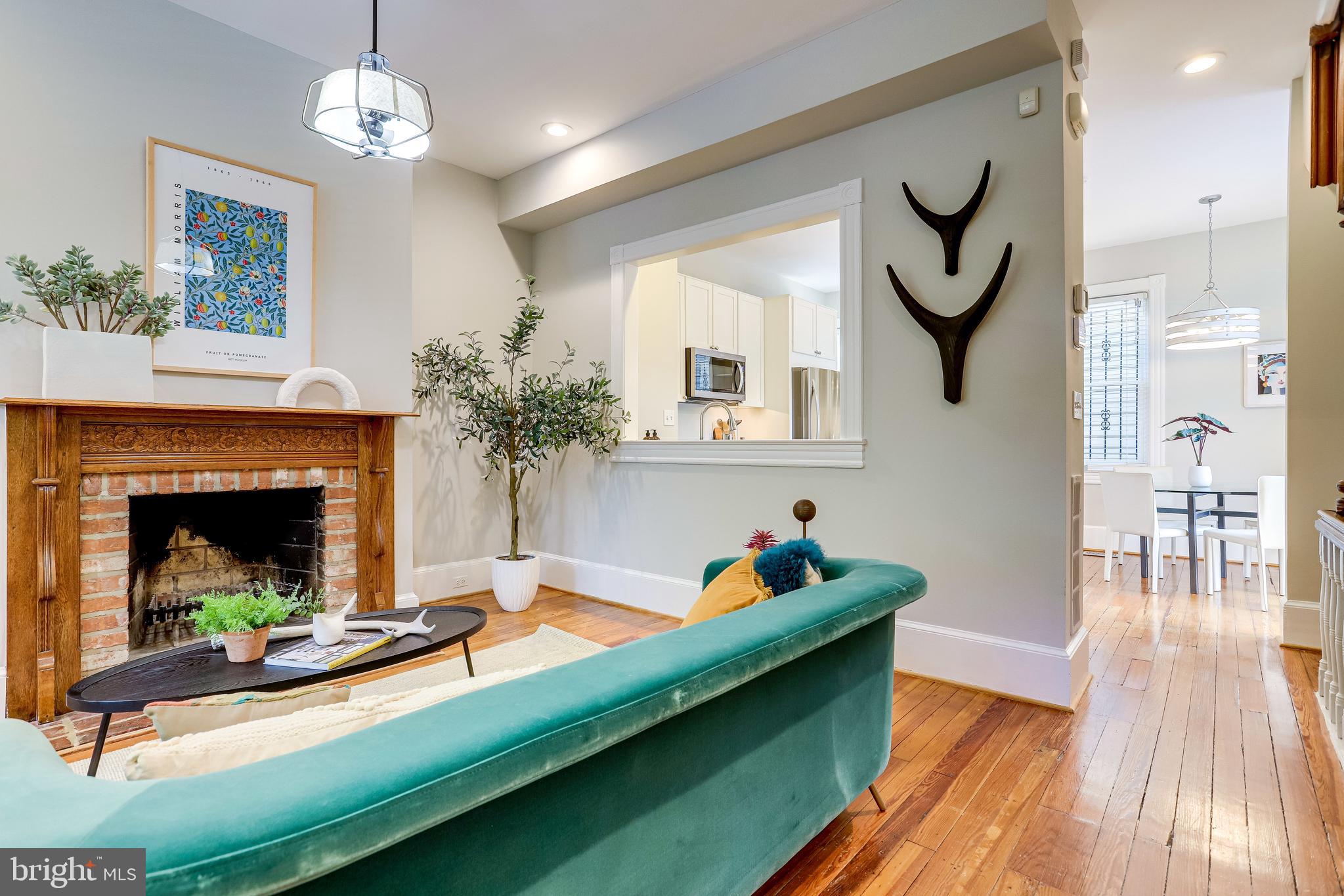 116 9th Street Southeast Washington, DC 20003 - Photo 6 of 56 Open, yet defined spaces. Tons of light