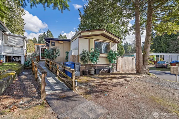 a house view with a outdoor space