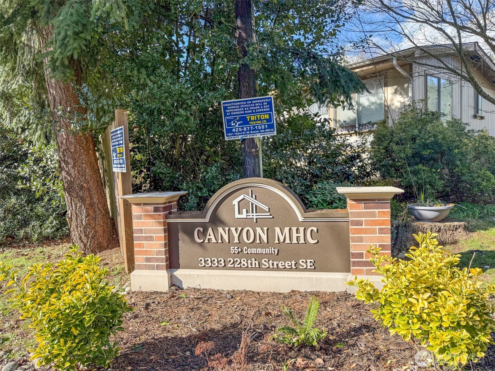 3333 228th Street Southeast, Unit 99 Bothell, WA 98021 - Photo 2 of 27 a view of sign board