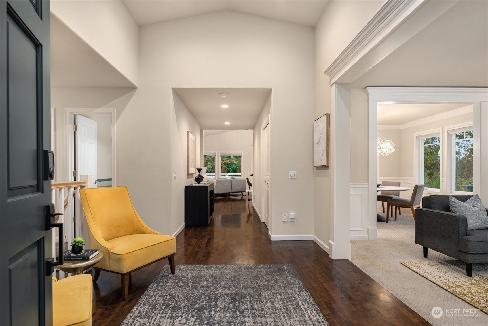 16034 68th Avenue West Edmonds, WA 98026 - Photo 3 of 32 a living room with furniture and a wooden floor