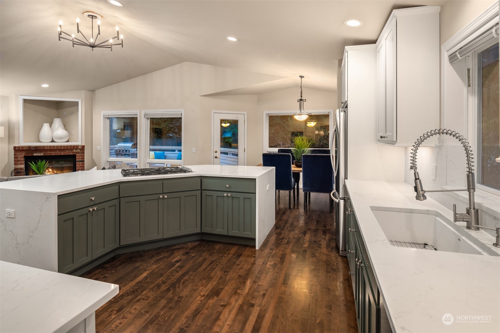 16034 68th Avenue West Edmonds, WA 98026 - Photo 10 of 32 a kitchen with a sink appliances and cabinets
