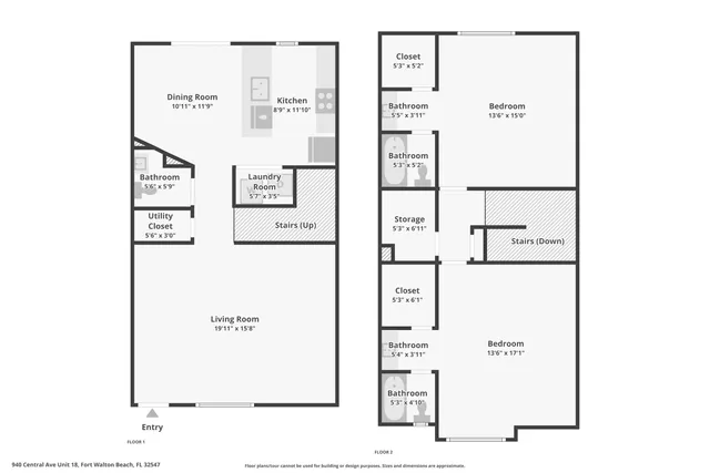 $255,000 | 940 Central Avenue, Unit 18, Fort Walton Beach, FL 32547