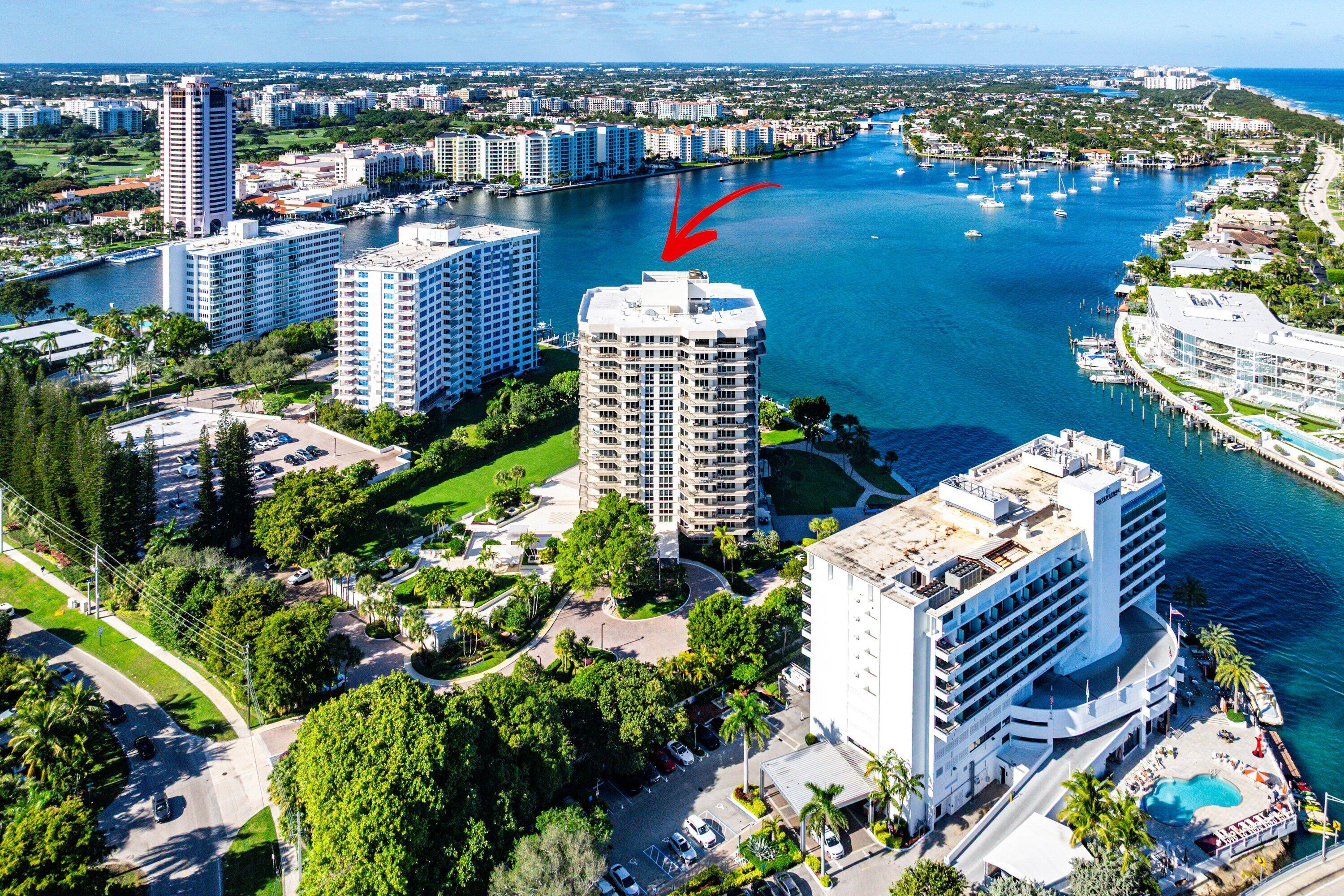 901 East Camino Real, Unit 15D Boca Raton, FL 33432 - Photo 35 of 42 a balcony with city view