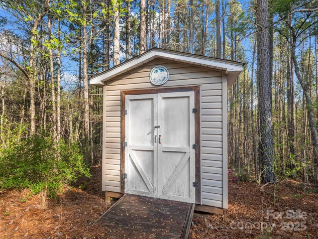 a view of a door of the house