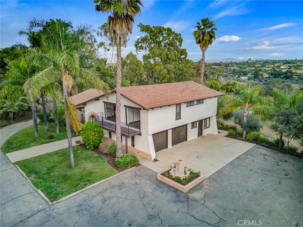 2527 Olive Hill Lane Fallbrook, CA 92028 - Photo 59 of 65 a aerial view of a house with a yard