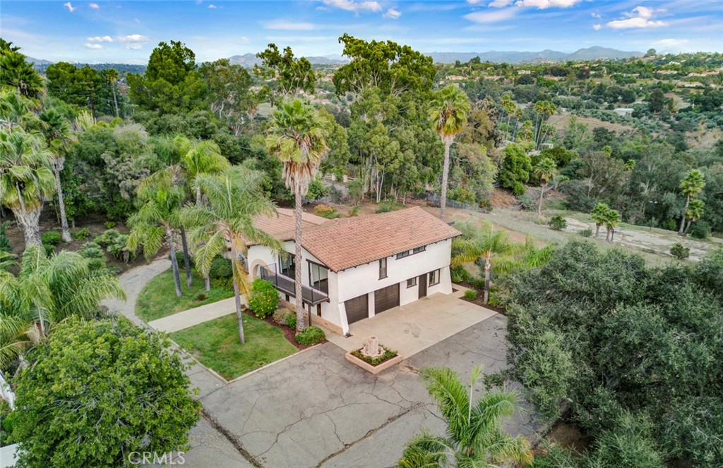 2527 Olive Hill Lane Fallbrook, CA 92028 - Photo 61 of 65 an aerial view of a house with a yard