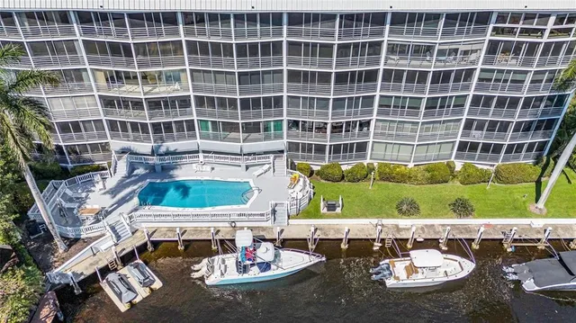 a view of parking garage