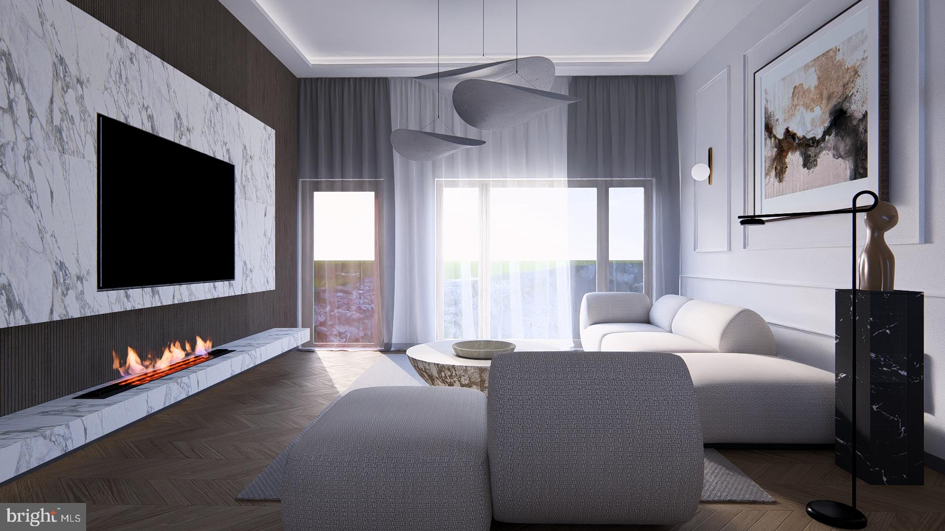 2429 Hartranft Street Philadelphia, PA 19145 - Photo 8 of 20 a living room with furniture and a flat screen tv