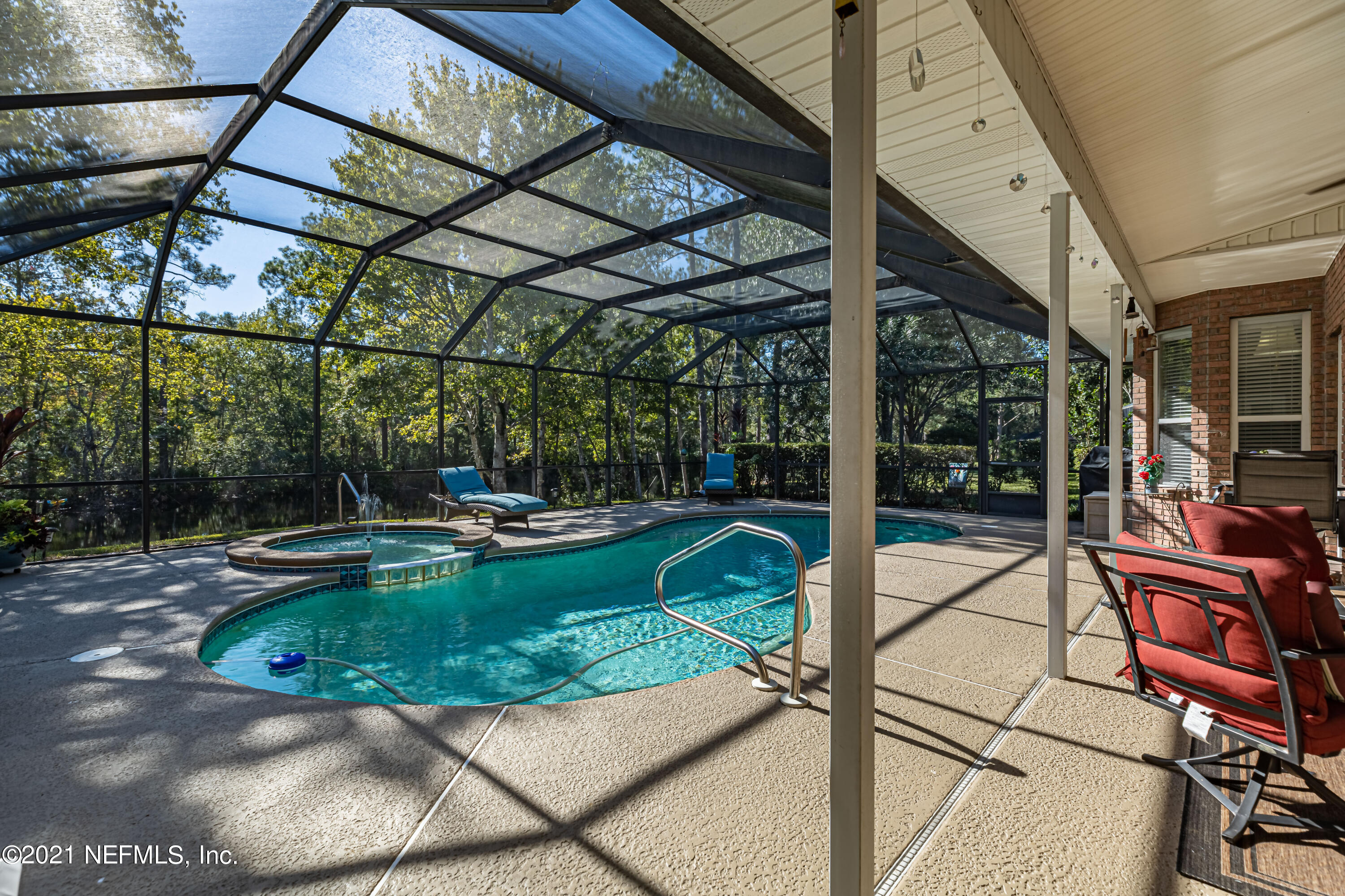 1827 Wild Grape Lane Fleming Island, FL 32003 - Photo 36 of 51 a view of a backyard with sitting area