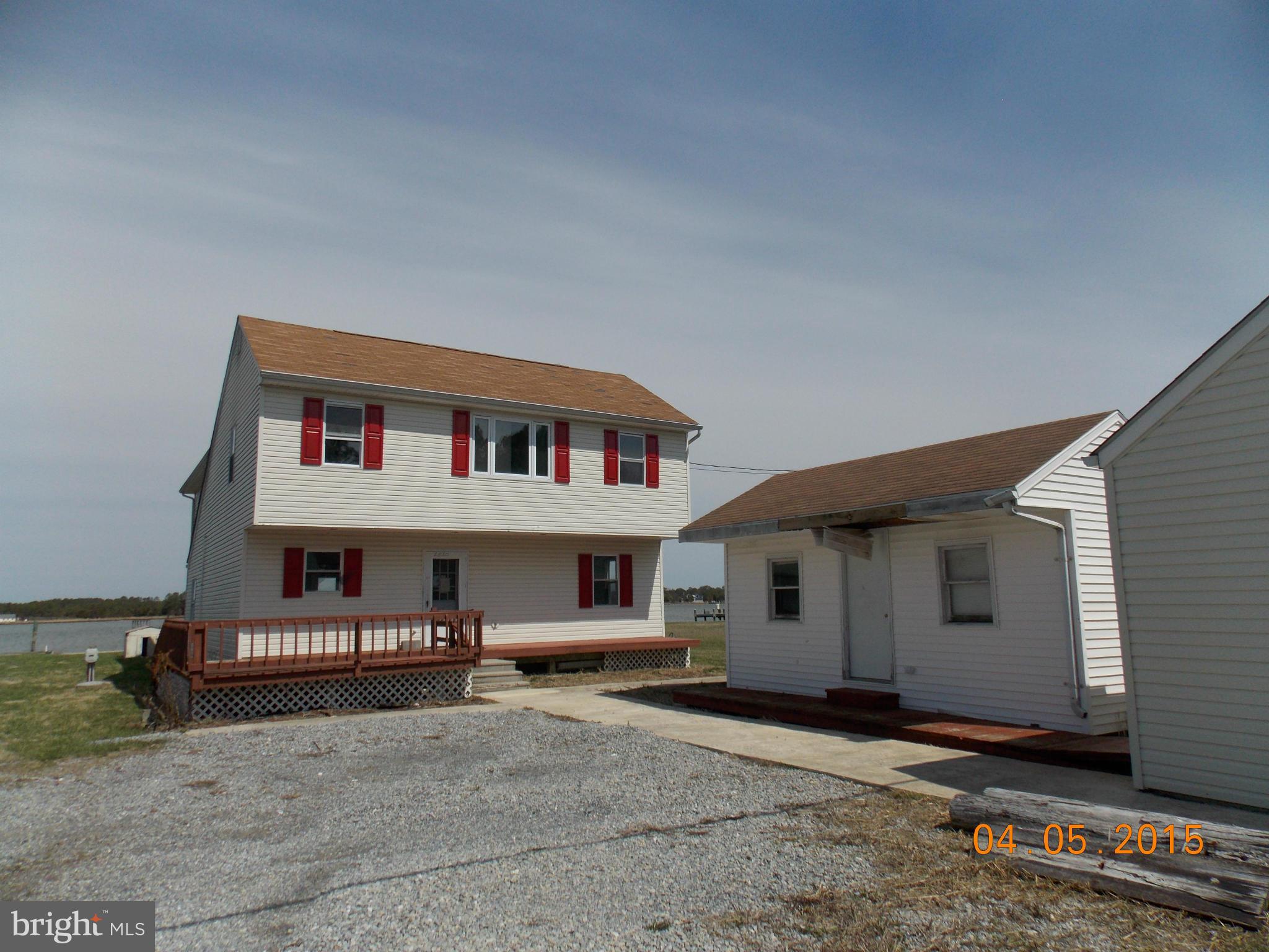 1510 Deep Point Road Woolford, MD 21677 - Photo 2 of 5 Exterior (Rear)