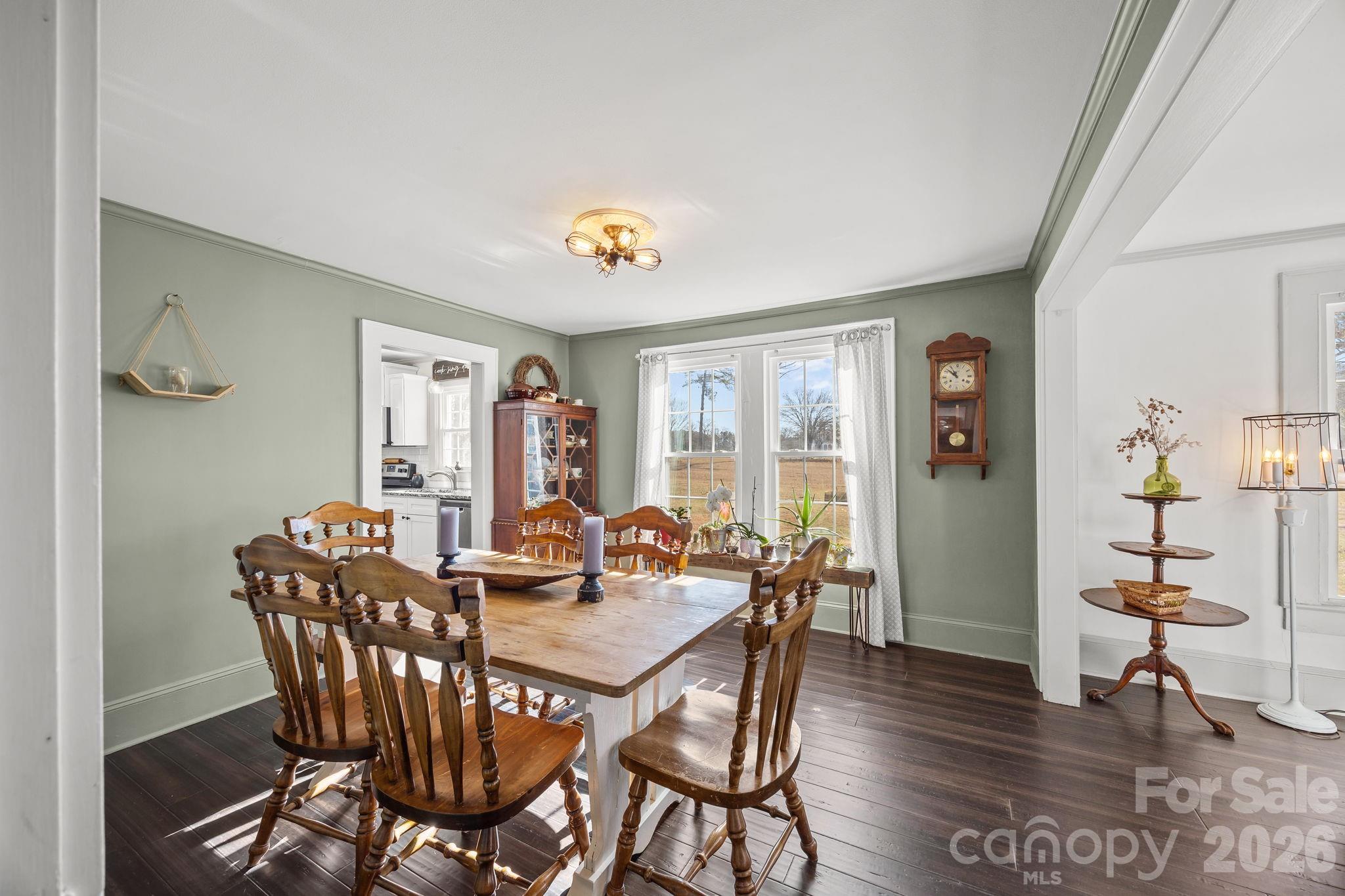 455 Eudy Road China Grove, NC 28023 - Photo 10 of 32 a view of a dining room with furniture window and wooden floor