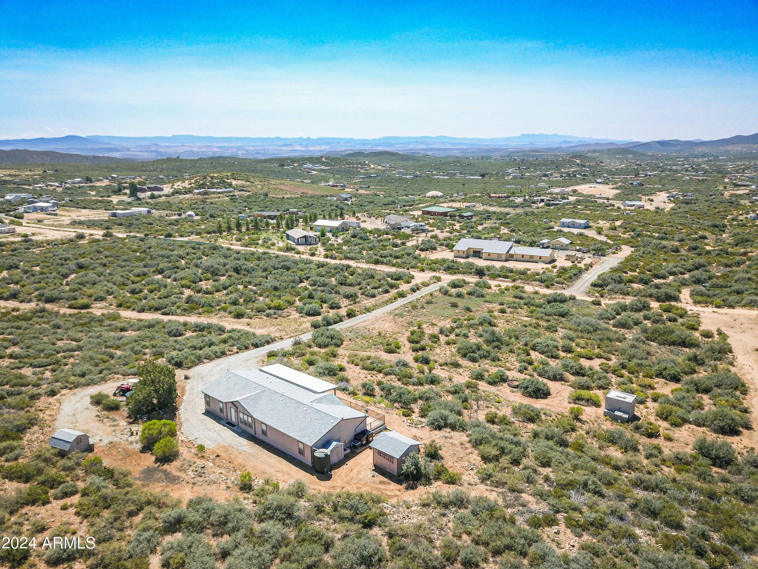 17470 East Roper Way Dewey, AZ 86327 - Photo 46 of 58 Drone view 2