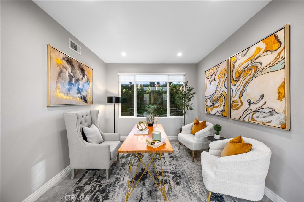 53 Middleton Irvine, CA 92620 - Photo 13 of 41 a living room with furniture and a large window