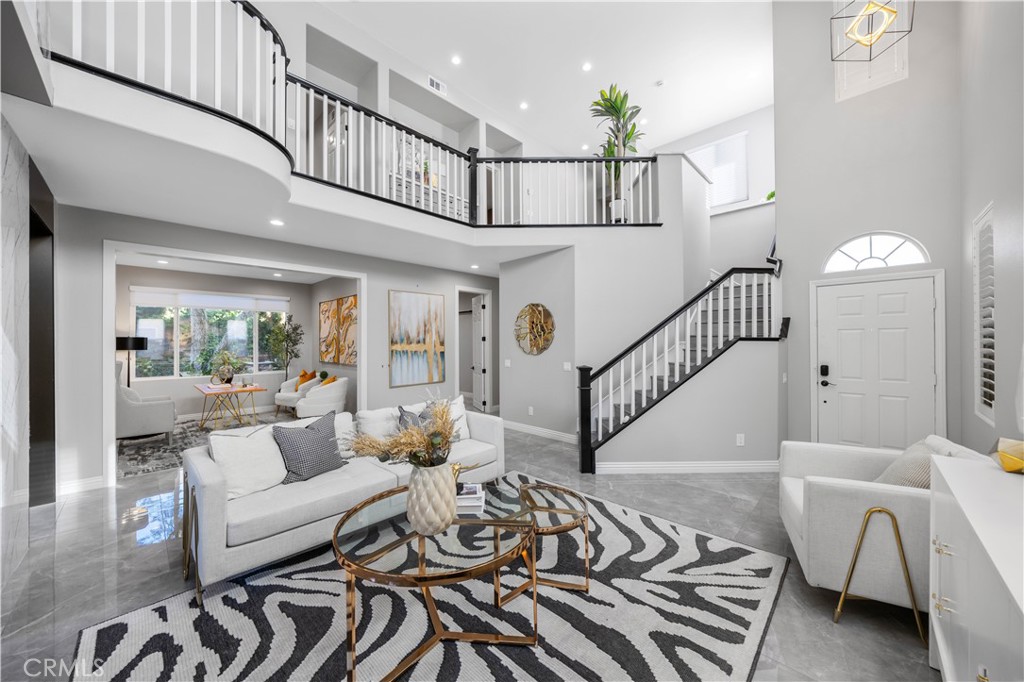 53 Middleton Irvine, CA 92620 - Photo 6 of 41 a view of entryway livingroom and hall with wooden floor