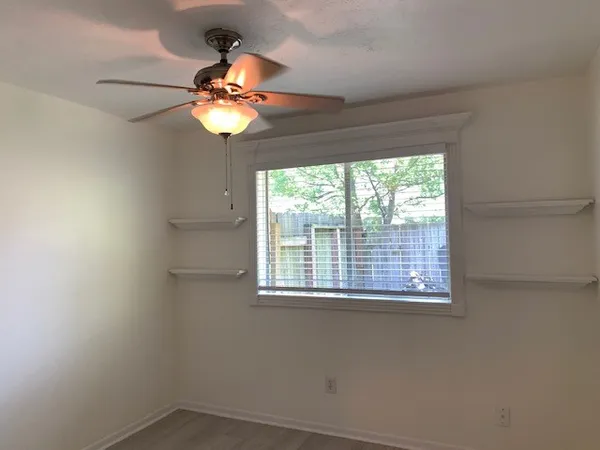 a view of a window in a room