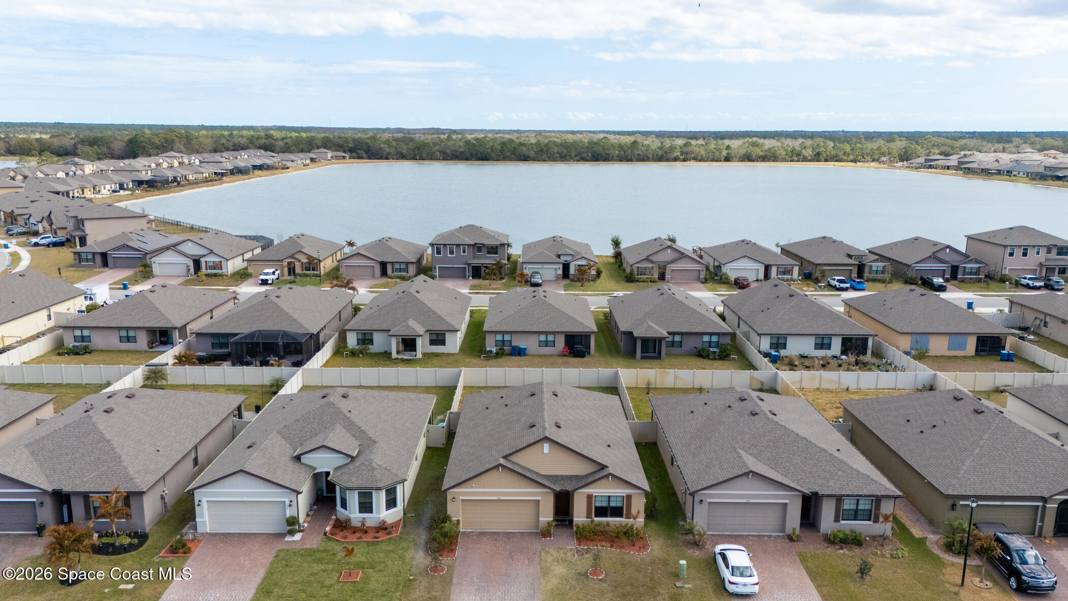 1814 Farmhouse Road Southeast Palm Bay, FL 32909 - Photo 22 of 30 Aerial View