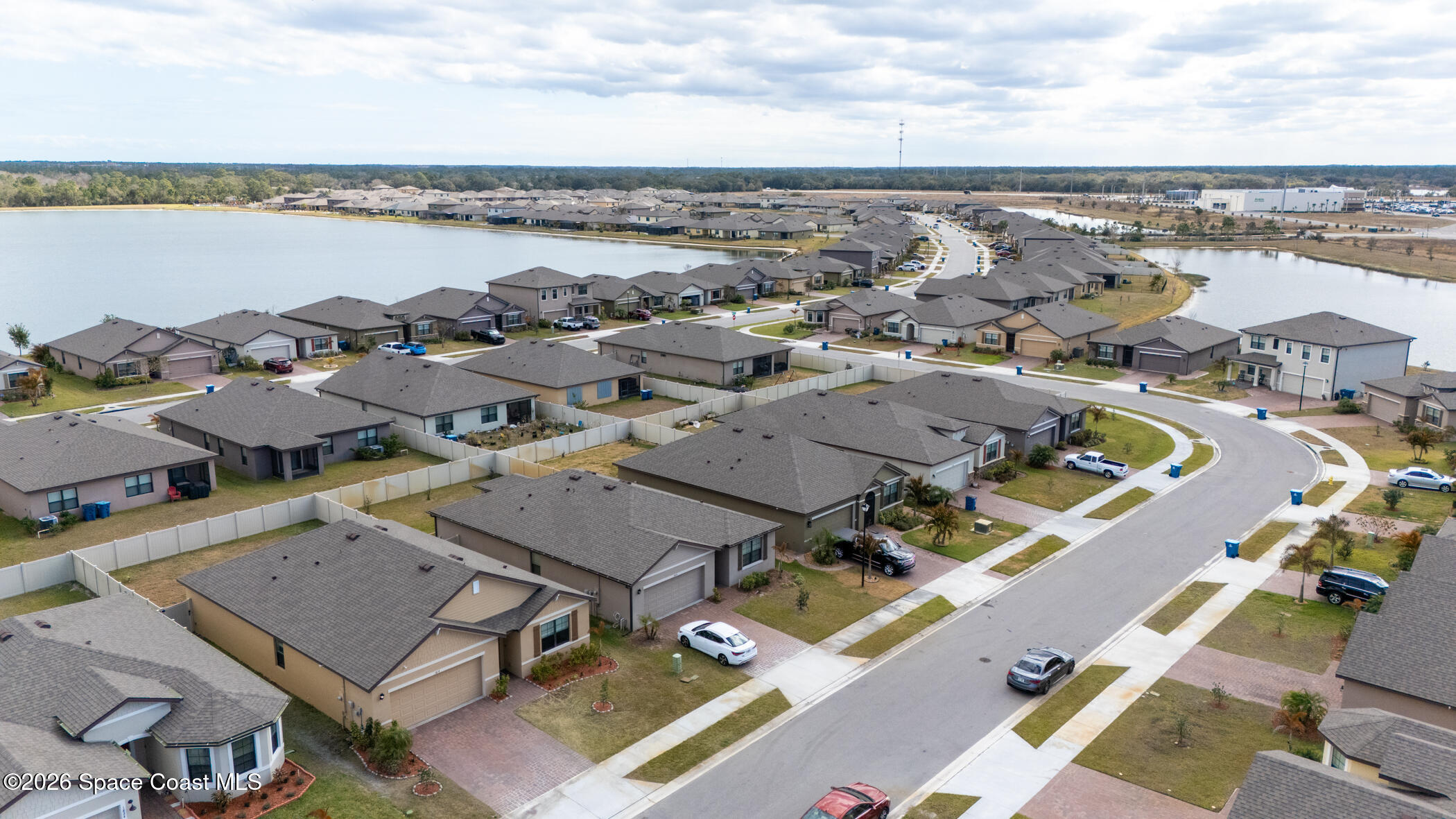 1814 Farmhouse Road Southeast Palm Bay, FL 32909 - Photo 23 of 30 Aerial View