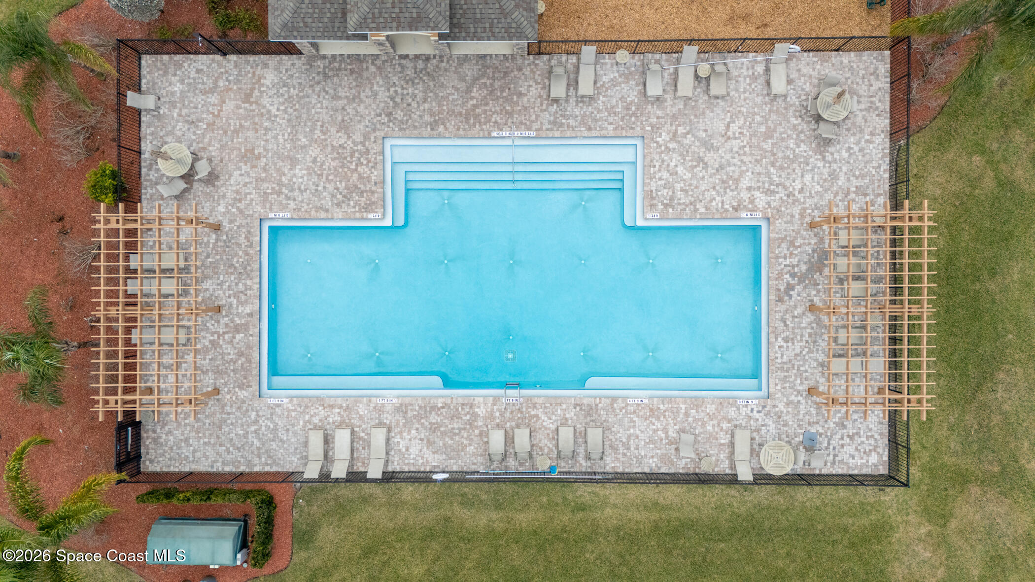 1814 Farmhouse Road Southeast Palm Bay, FL 32909 - Photo 30 of 30 Overhead View