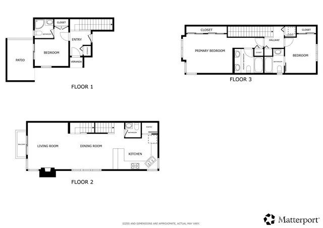 a picture of a room with a white wall and a painting