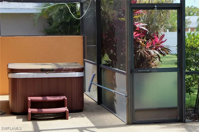 an outdoor view of sitting space