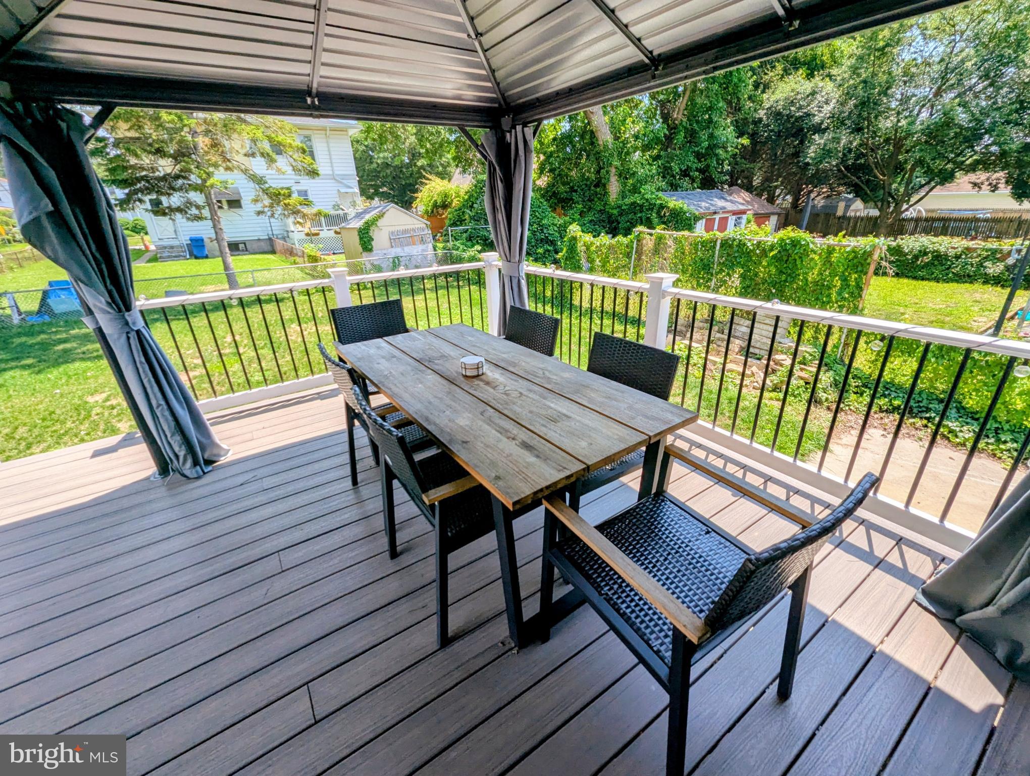 53 East Chelton Road Brookhaven, PA 19015 - Photo 17 of 31 rear composite deck
