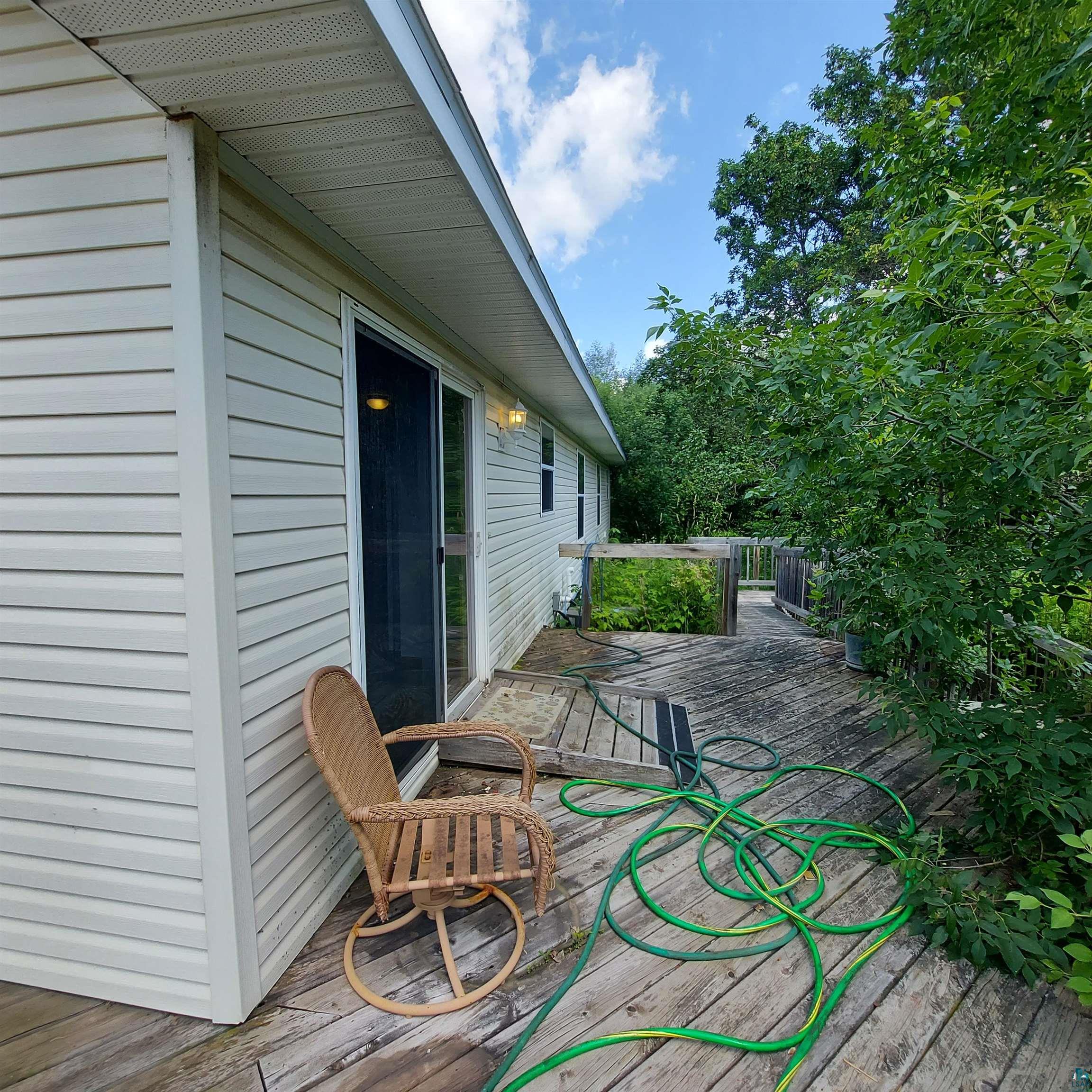 6563 Seville Road Saginaw, MN 55779 - Photo 3 of 28 View of wooden deck