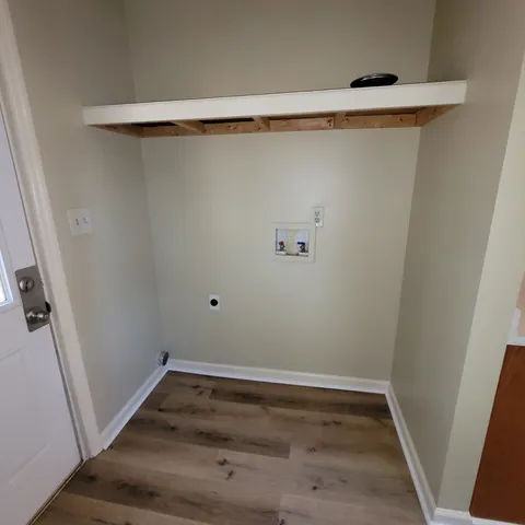 a view of a small space