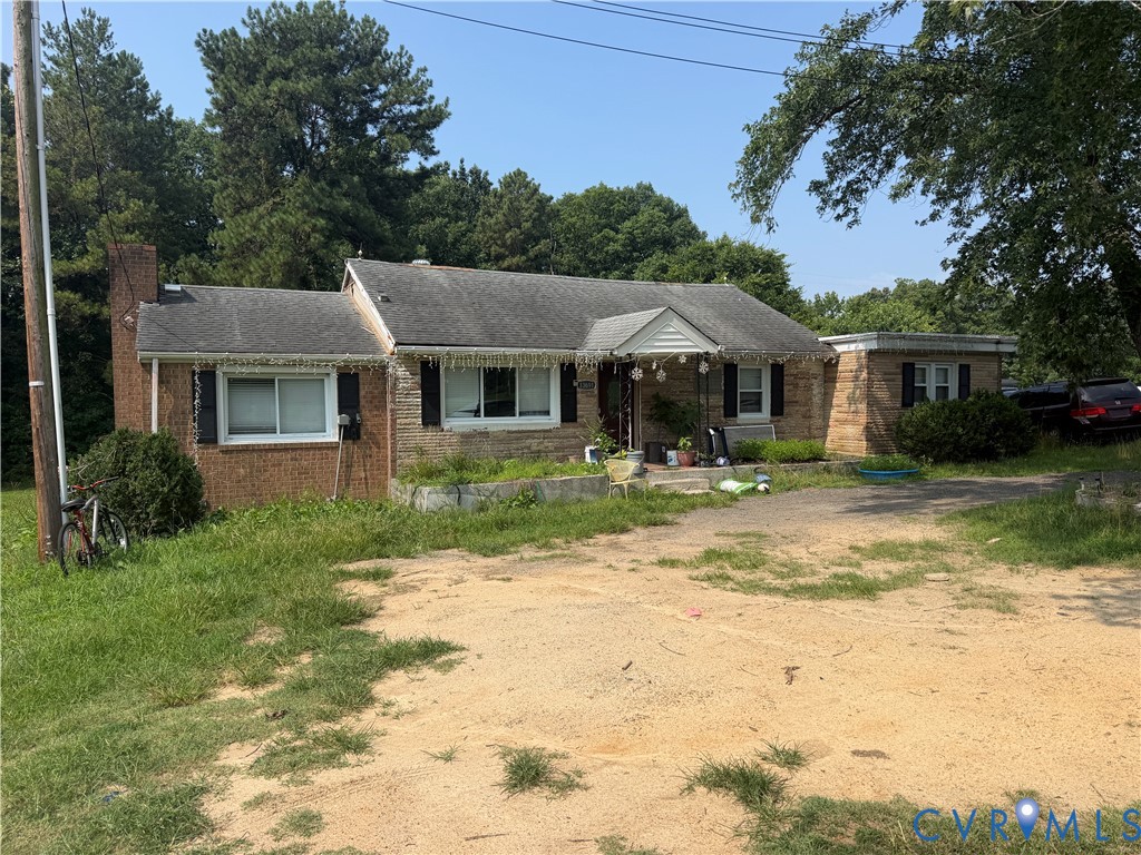 13691 Mountain Road Glen Allen, VA 23059 - Photo 1 of 13 Brick and stone-clad exterior with a prominent fro