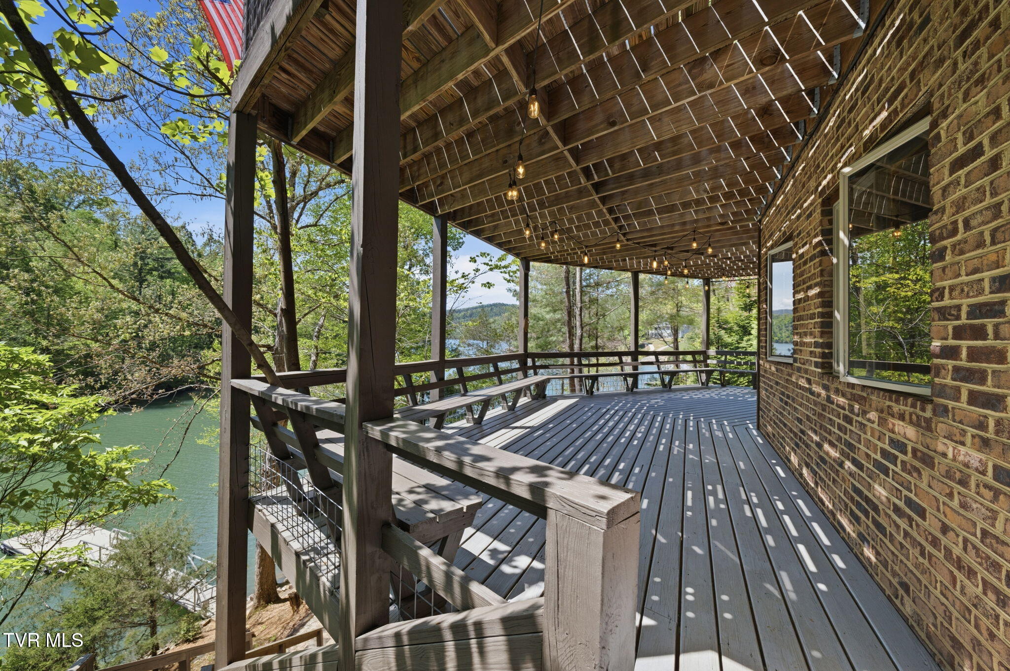 237 Candlewood Lane Butler, TN 37640 - Photo 32 of 42 Lower deck view and seating