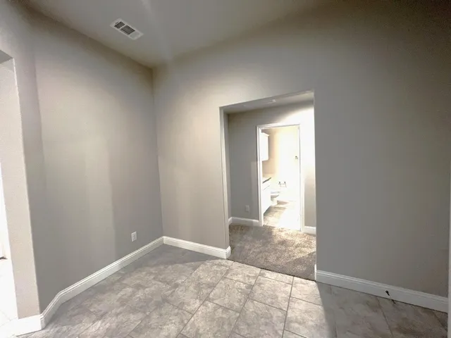 a view of empty room