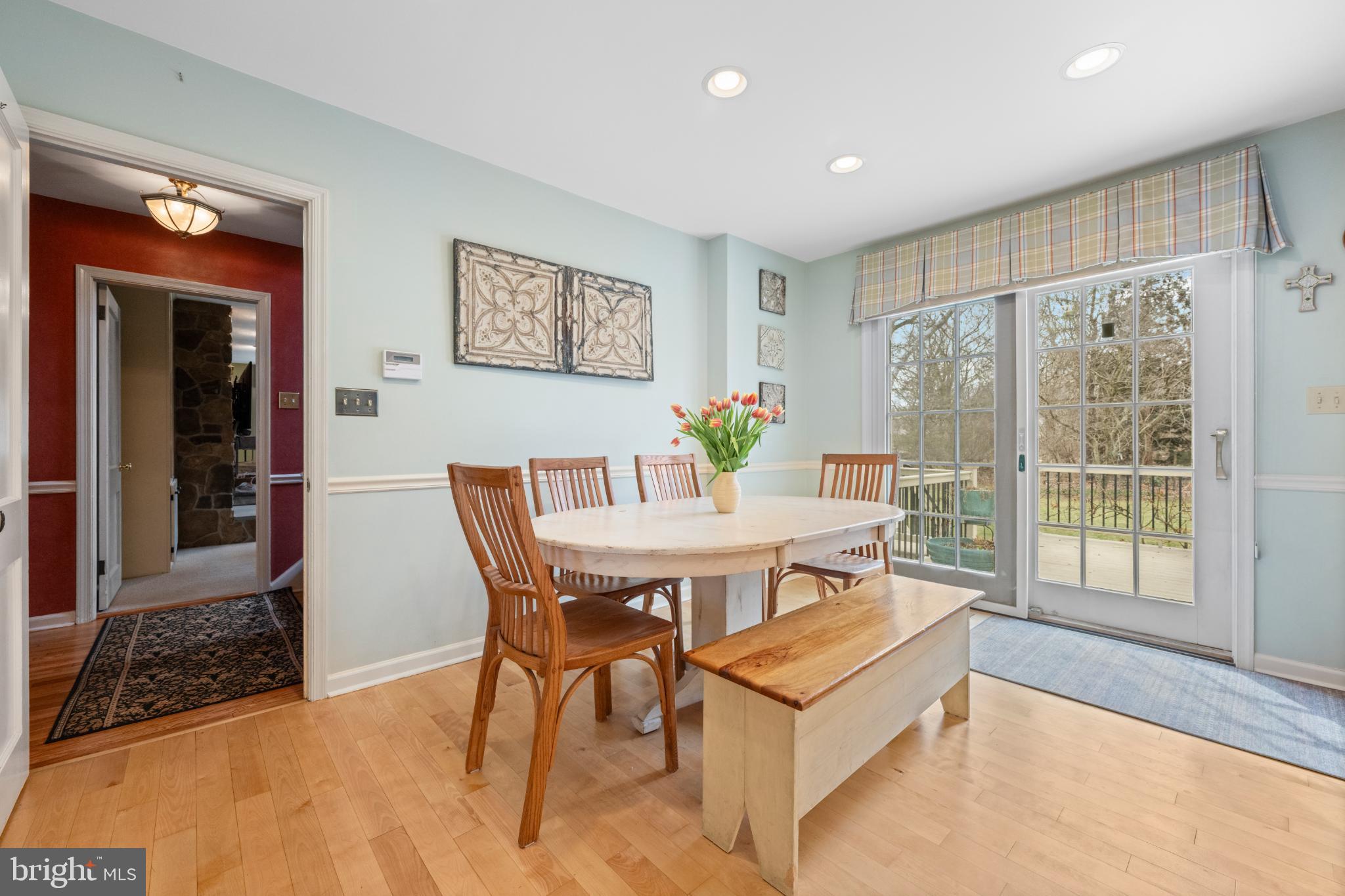 714 Gulph Road Wayne, PA 19087 - Photo 39 of 48 Bright dining area with serene outdoor views.
