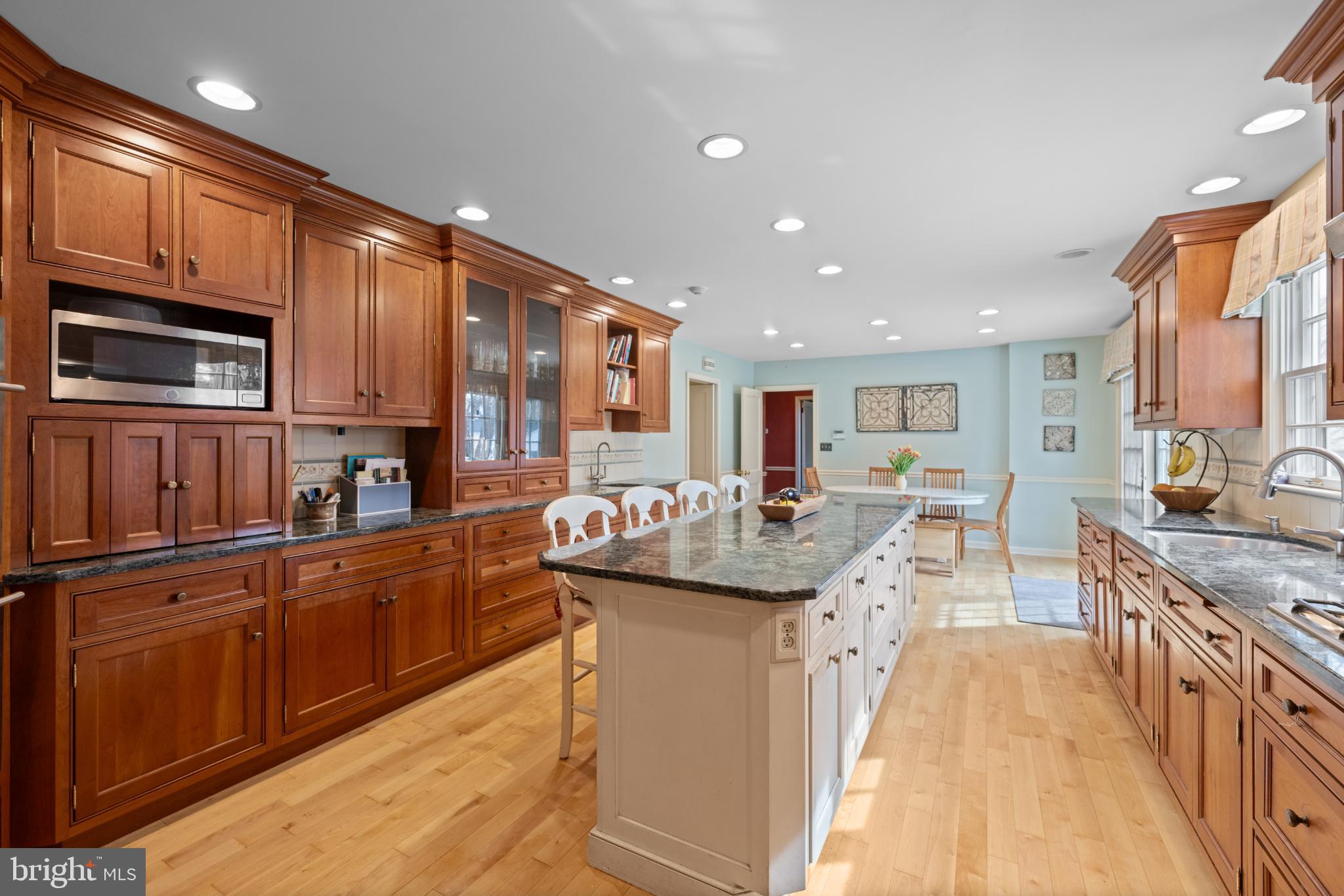 714 Gulph Road Wayne, PA 19087 - Photo 40 of 48 Warm wood tones in a spacious kitchen.
