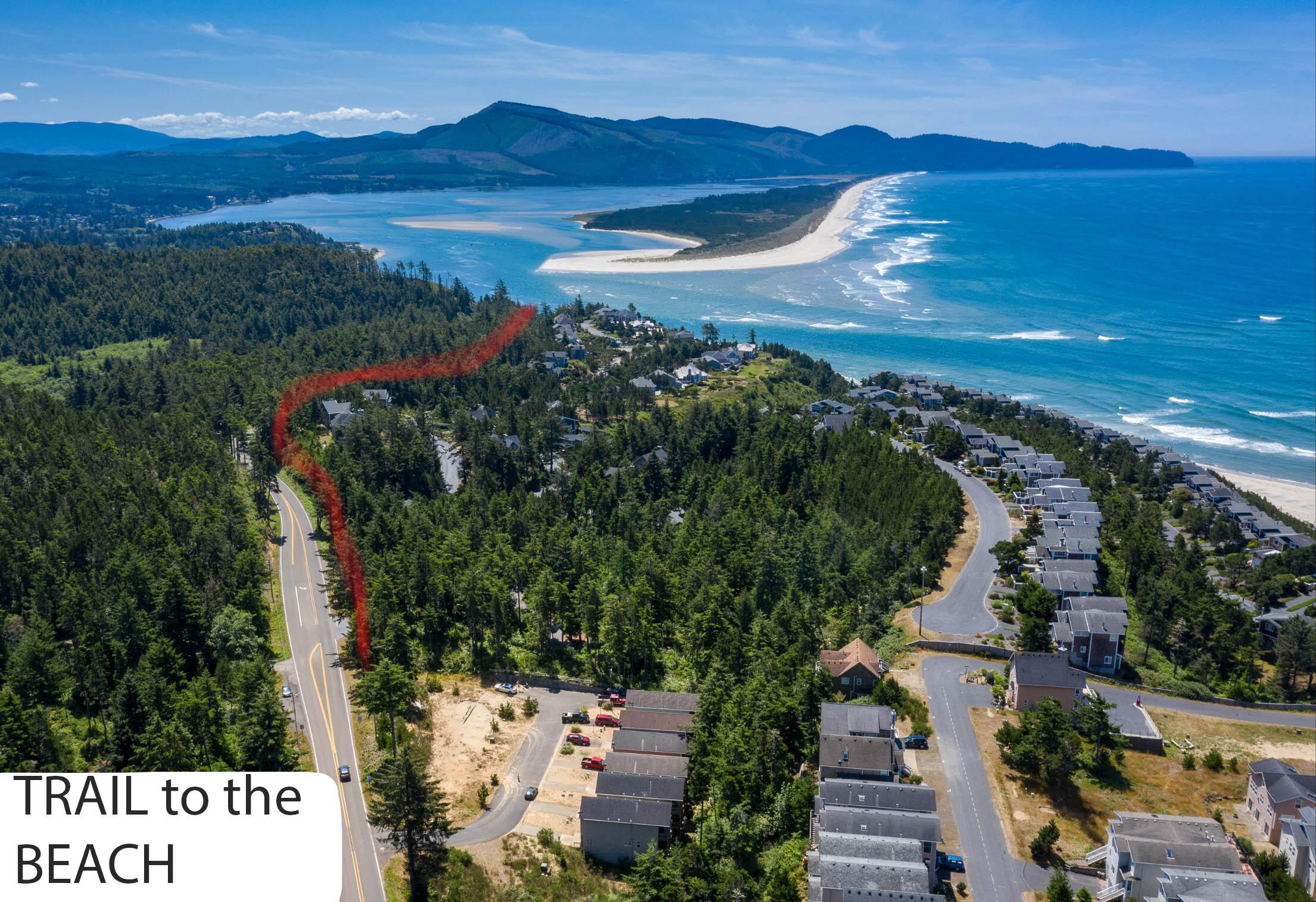 Lot 1 Netarts Street Tillamook, OR 97141 - Photo 12 of 14 trail to beach