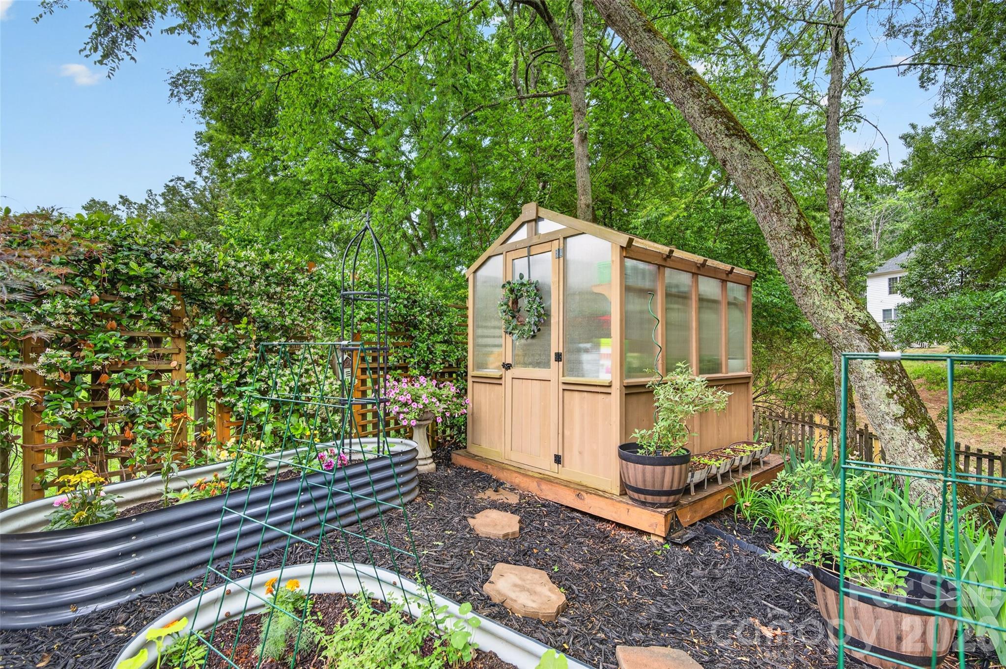 10502 Hellebore Road Charlotte, NC 28213 - Photo 41 of 48 a view of a small house with wooden fence