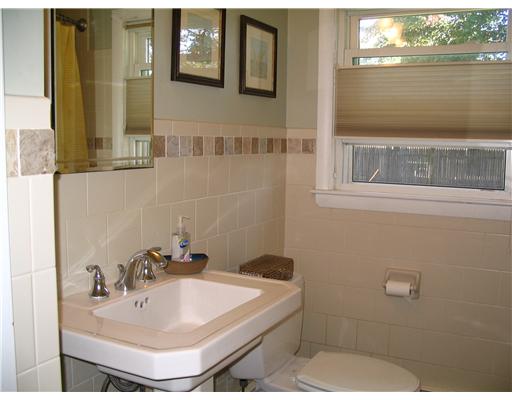 4 Peeptoad Road Warwick, RI 02888 - Photo 4 of 11 Bathroom. updated bath with pretty accented tiles