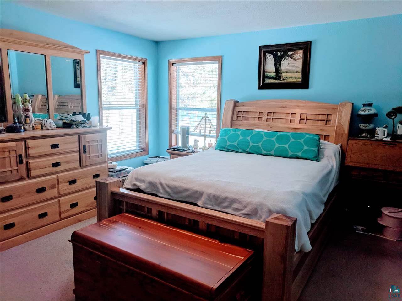7104 County Road South Lake Nebagamon, WI 54849 - Photo 8 of 27 Master Bedroom