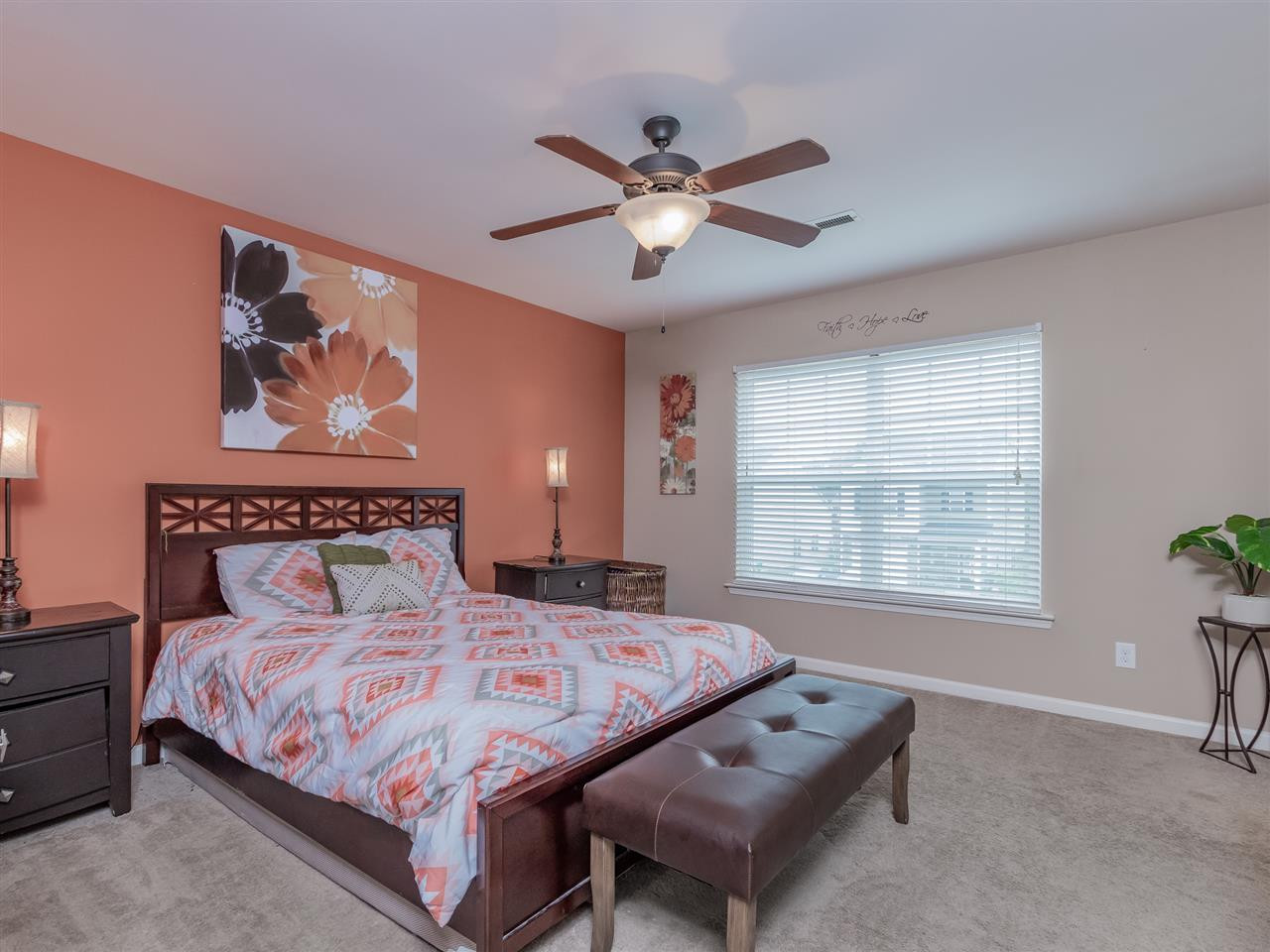 604 Smith Ridge Way Fuquay-Varina, NC 27526 - Photo 22 of 30 This lovely master bedroom is flooded with natural light! Large Master Bedroom