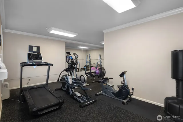 a view of parking garage